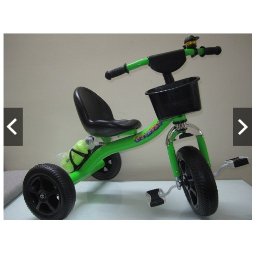 Xe đạp 3 bánh có giỏ có bình nước cho trẻ em 2-5t