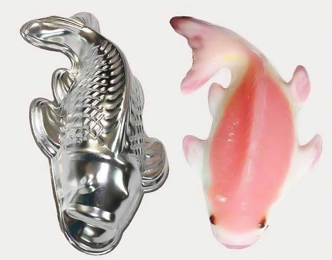 Combo 2 Khuôn Hình Cá Chép Đổ Rau Câu, Cơm, Xôi