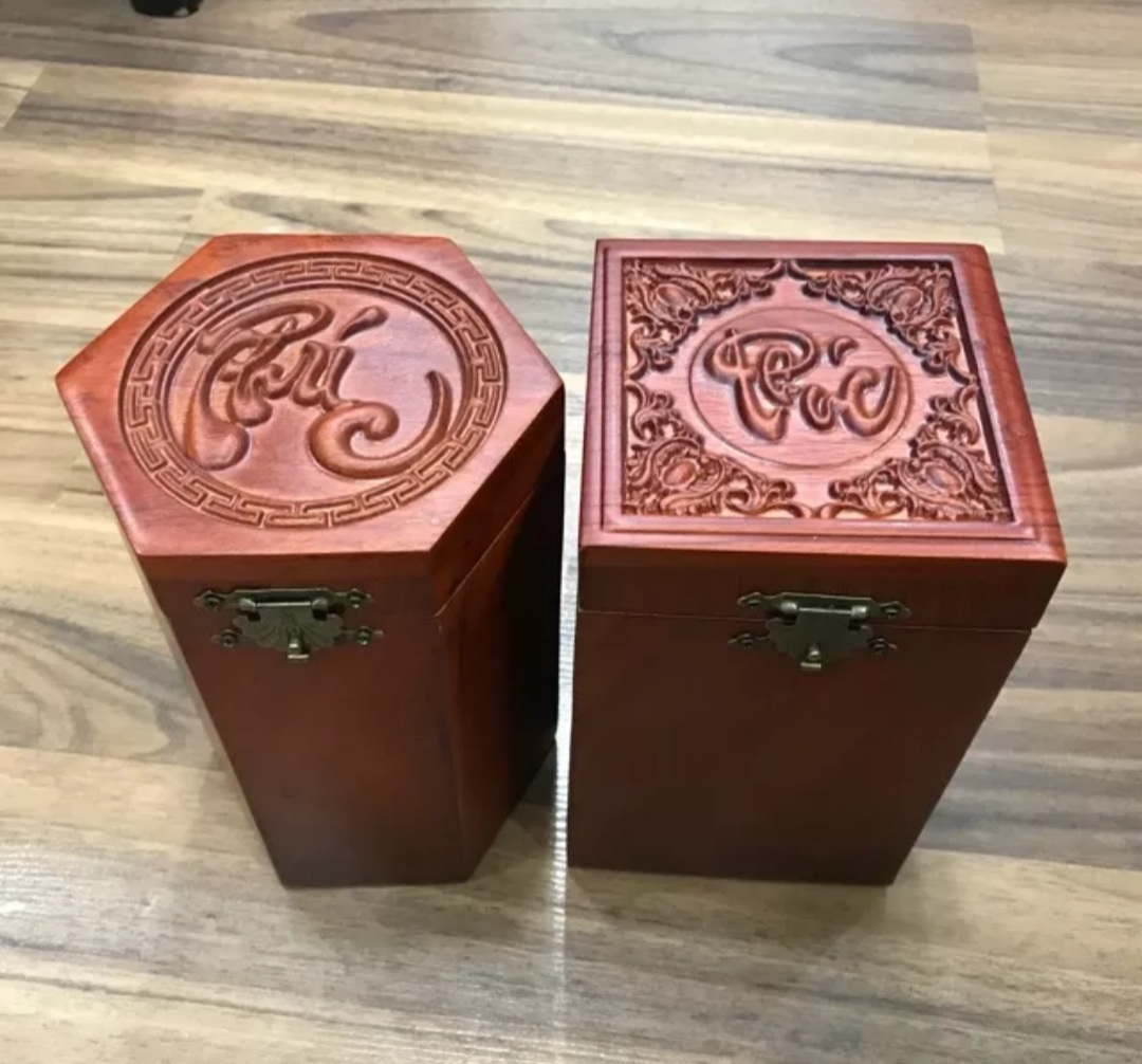 Hộp đựng trà gỗ hương loại 1
