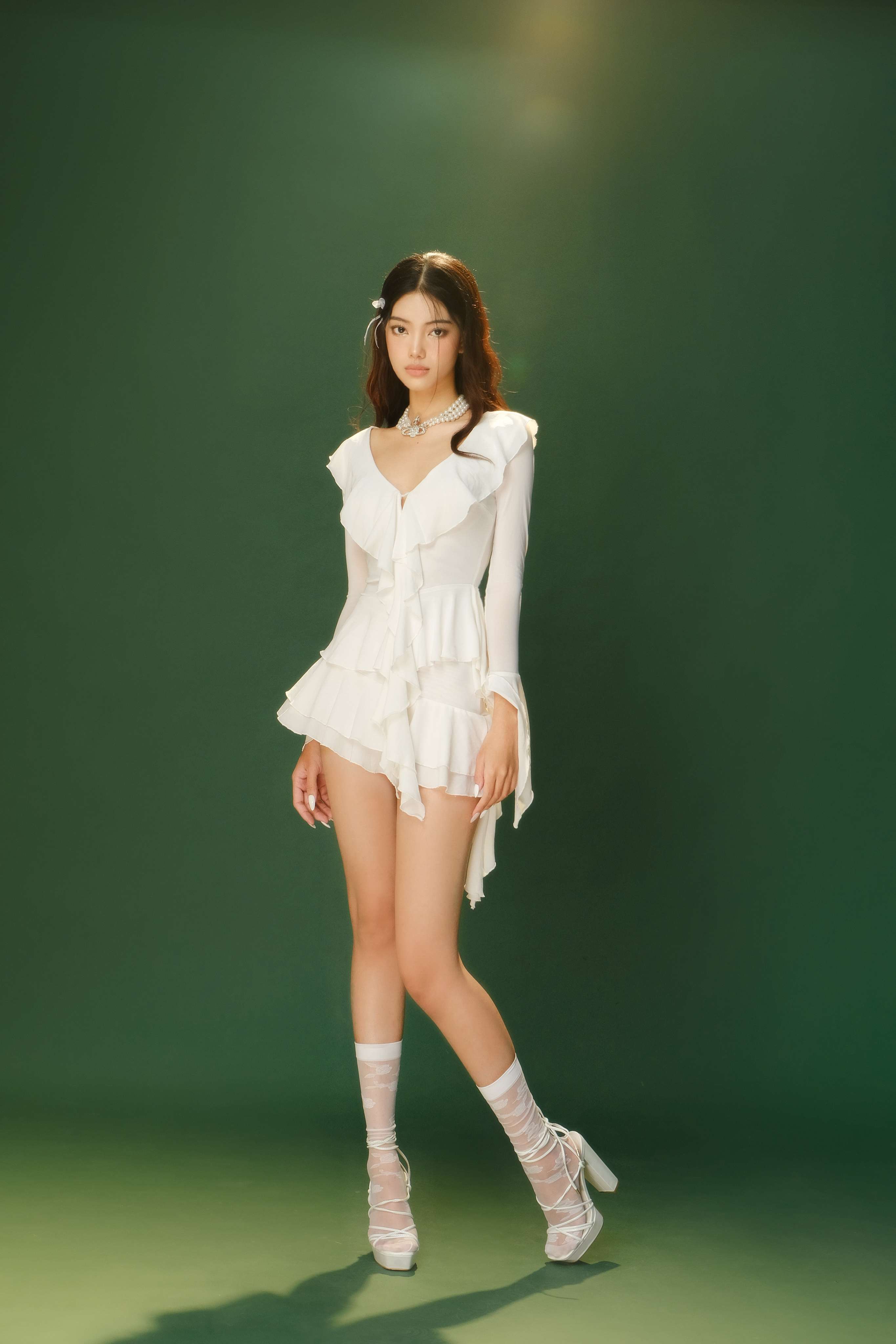 LEMONCHICVN - Đầm vạt bèo - tay xéo - D248