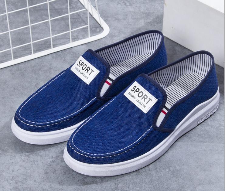 Giày Lười nam, vải jean, mã sp GL001