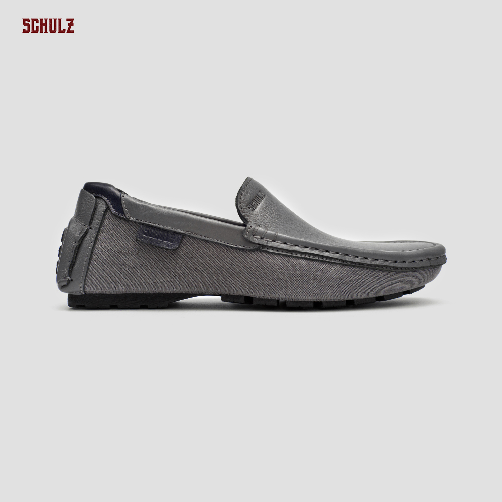 Giày Da Loafer Phối Vải Schulz L1-III19XAMDAM