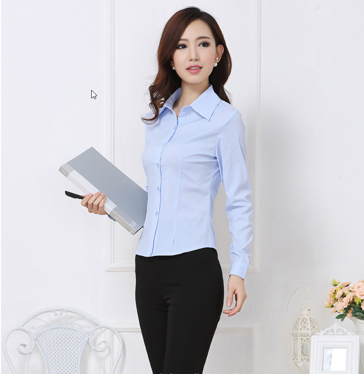 Sơ mi công sở màu xanh HaiAnh SM32