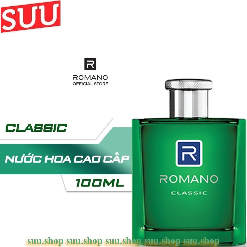 Nước Hoa Nam Romano Classic 100ml