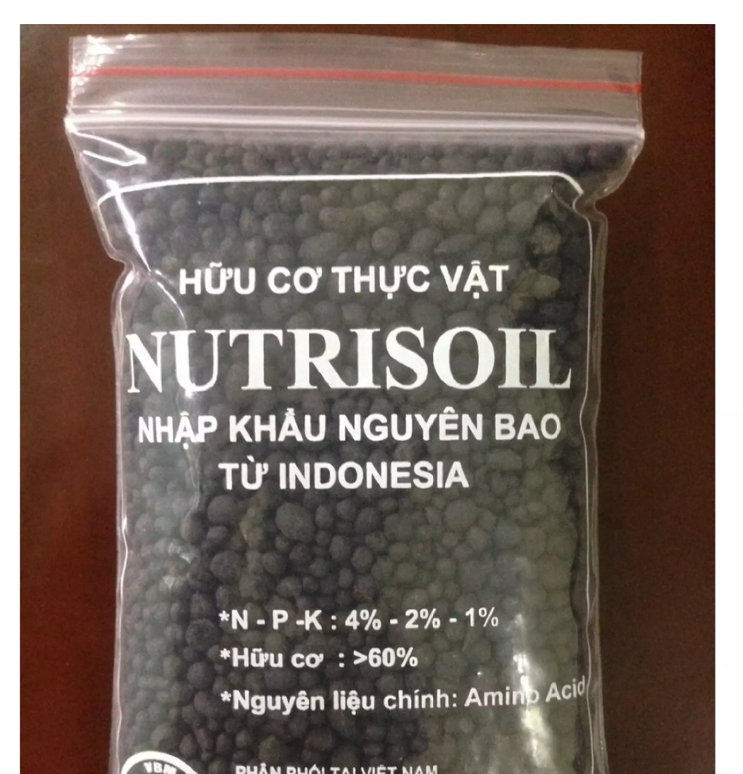 3 gói phân Nutrisoil nhập khẩu Indonesia, phân bón hữu cơ đậm đặc mỗi gói 1kg ( Miễn phí vận chuyển 15k - 20k )
