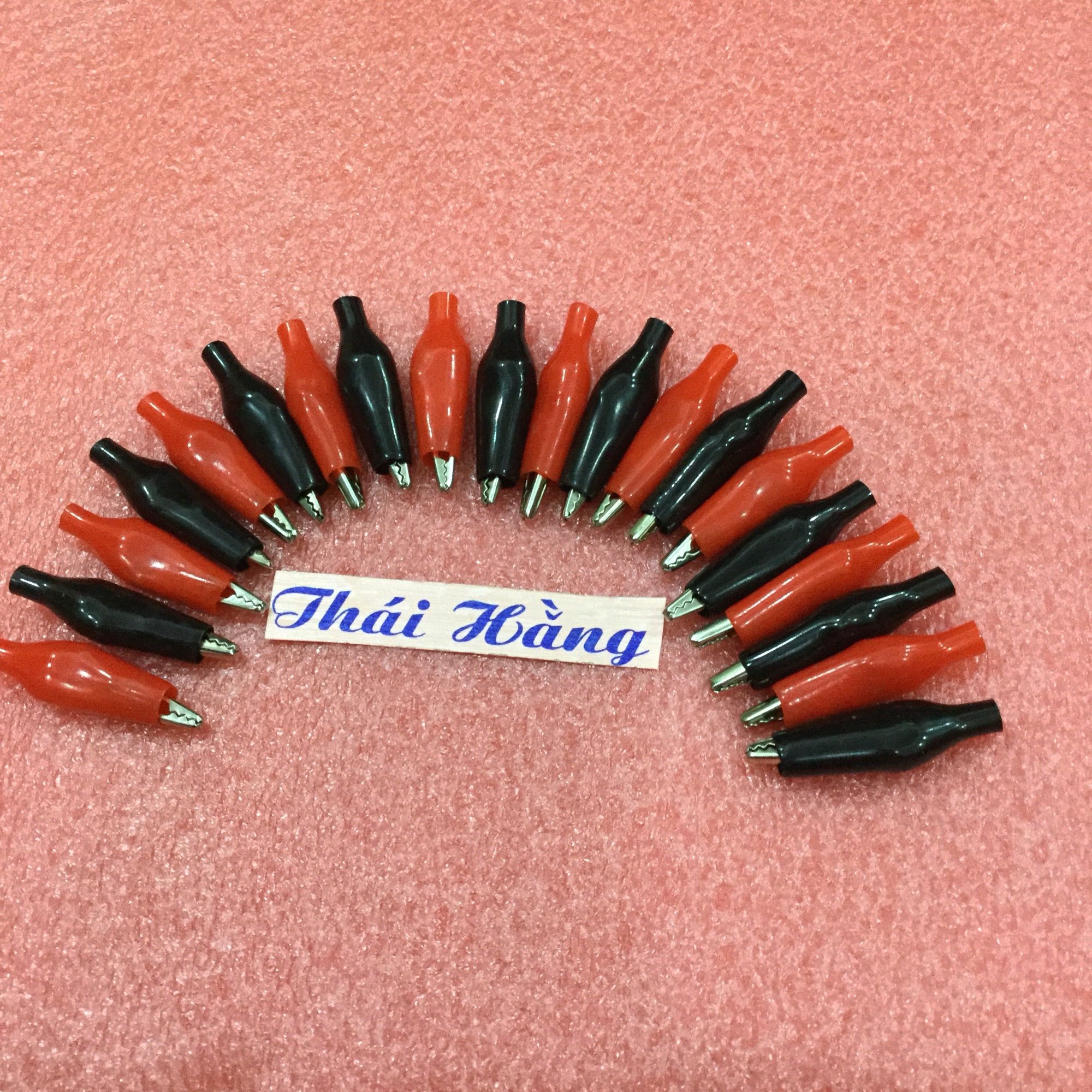 Bộ kẹp cá sấu 3.5 cm (20 chiếc)