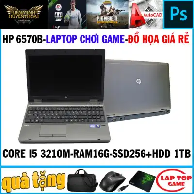 [Trả góp 0%]LAPTOP CHƠI FIFA 4 PUBG MOBI PHOTOSHOP HP Probook 6570 ( Core i5 3210MRam 16G SSD256+ HDD 1TBMàn 15.6 Phím Số Vỏ Nhôm