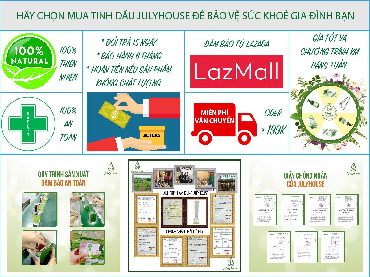 Tinh dầu Tràm Trà 30ml Julyhouse