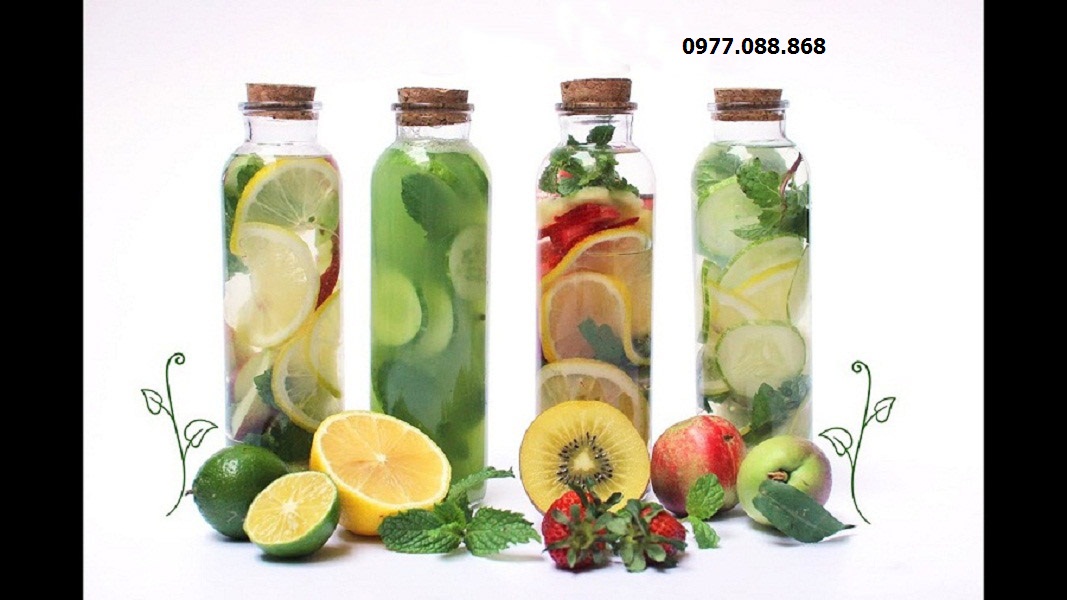 Combo 10 lọ thủy tinh tròn 350ml nắp gỗ