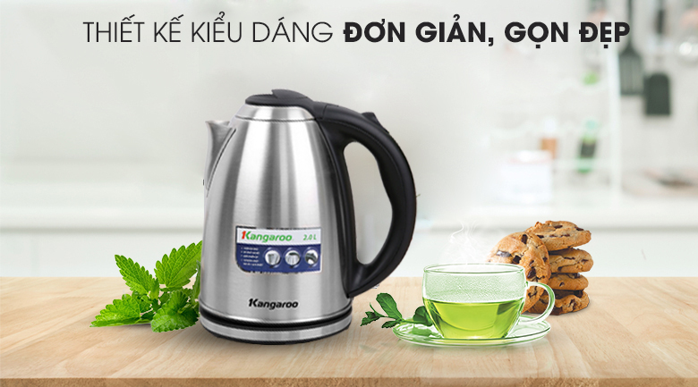 Bình đun siêu tốc Kangaroo 2 lít KG-20SK3