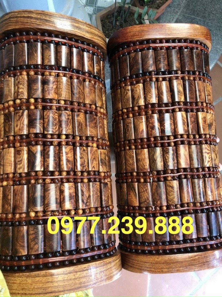 gối gỗ bách xanh