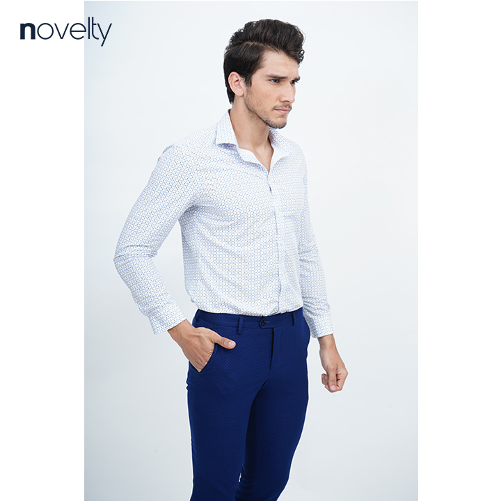 Áo sơ mi nam Novelty dài tay 181096D