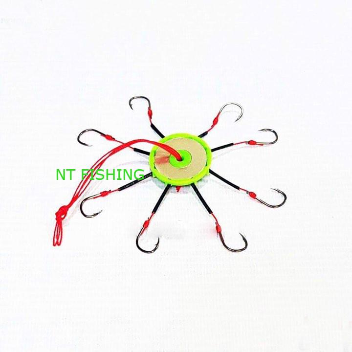Combo 2 lưỡi câu lăng xê đĩa
