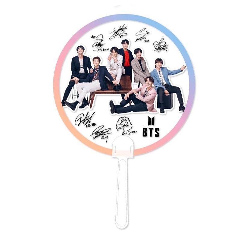 BTS QUẠT TRONG SUỐT COMBO 2 CÁI CHIMMY VÀ BTS