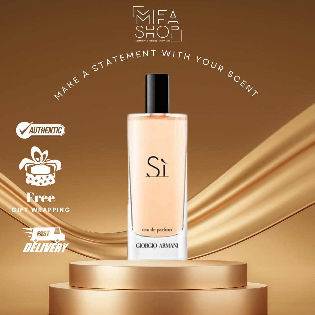 Nước hoa sì intense giorgio armani eau de parfum edp 15ml chính hãng giá tốt thơm dai quyến rũ