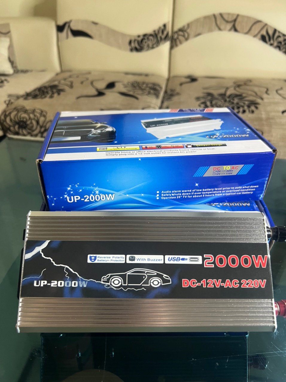 Bộ kích điện 12v lên 220v công suất 2000w