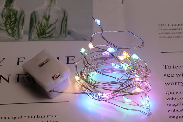 Dây đèn LED 1m mini ĐÈN NHIỀU MÀU