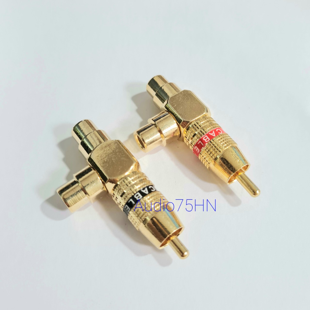 Đầu jack chia AV/RCA/Video 1 ra 2 Monster (Chữ T - giá bán 2 chiếc)