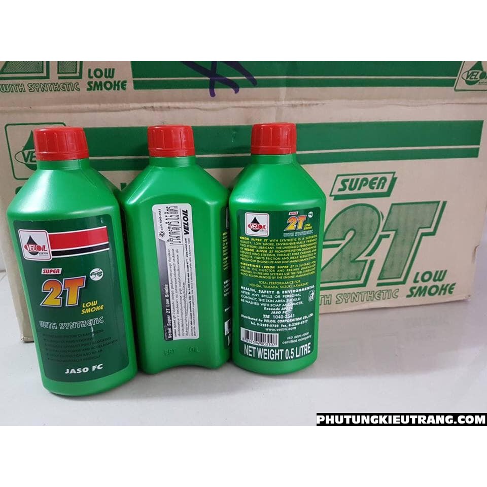Nhớt Veloil 2T  Thơm Cho Xe 2 Thì 500ml