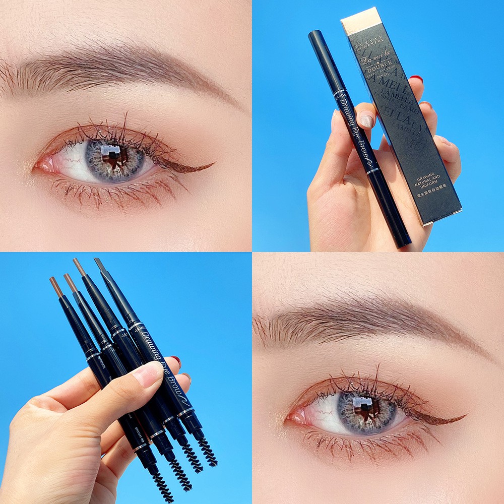 Bút Kẻ Lông Mày Lameila Double Effect Lde15A