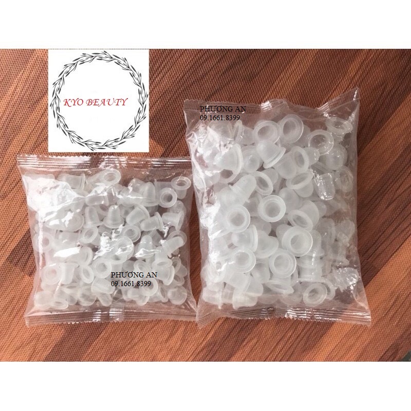 Chum silicon, chum nhựa đựng mực (~100 chiếc)