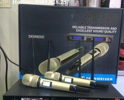 Bộ 2 micro không dây UHF Q36 vỏ kim loại chuyên dành cho loa kéo, loa xách tay, loa di động