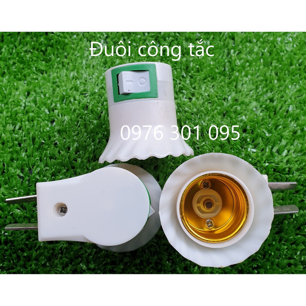 Đuôi đèn e27 có công tắc