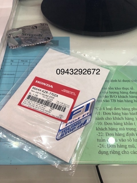 Tem Fi Nổi Honda