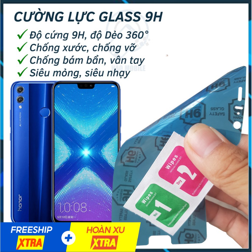 Dán cường lực dẻo nano Huawei Honor 8X