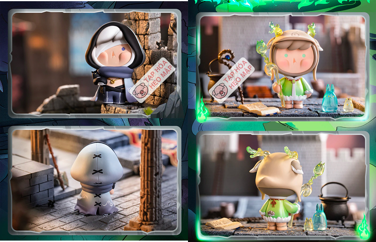 [Sẵn hàng Blind Box - Hộp Mù] Mô hình hiệp sĩ HERO EXPEDITION ★TạpHóaHeoMập★