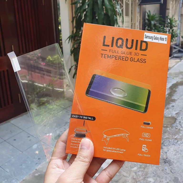 Kính UVT-Max LIQUID Samsung Galaxy Note 10 - Note 10 Plus