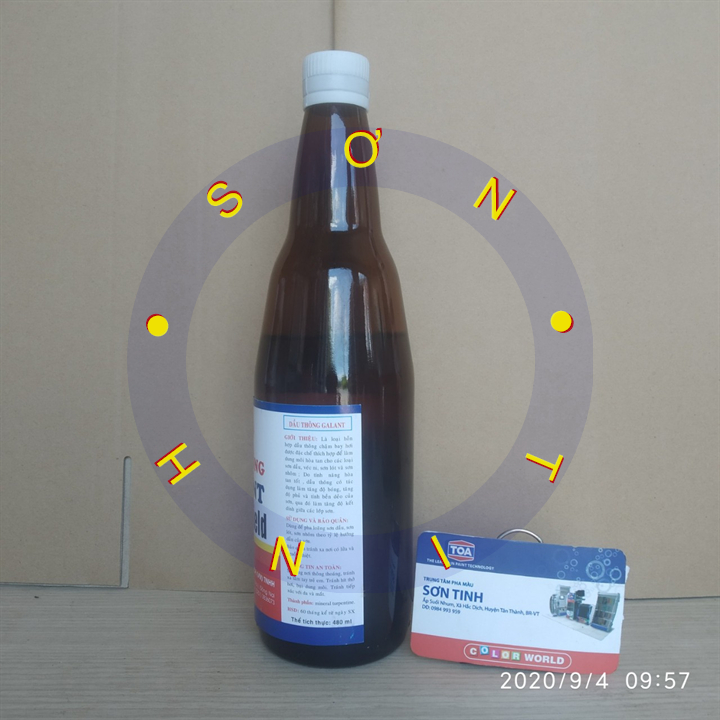 DẦU THÔNG Galant excel shield 480ml - 1chai