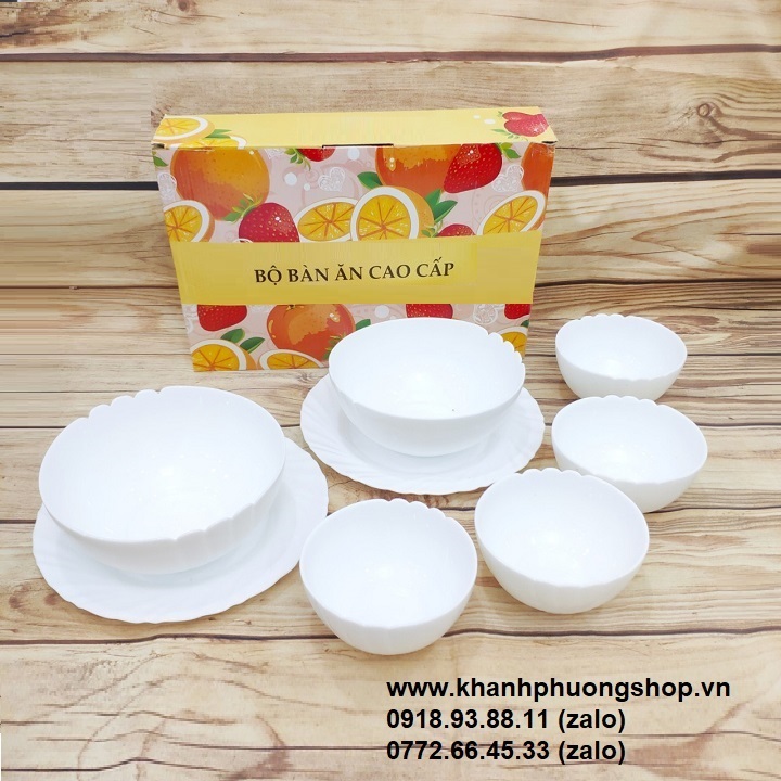 bộ chén tô dĩa sứ - bộ chén tô dĩa