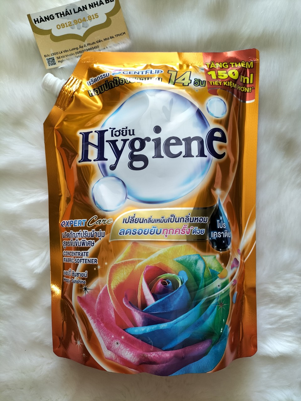 Nước xả vải hygiene thái lan đậm đặc siêu thơm