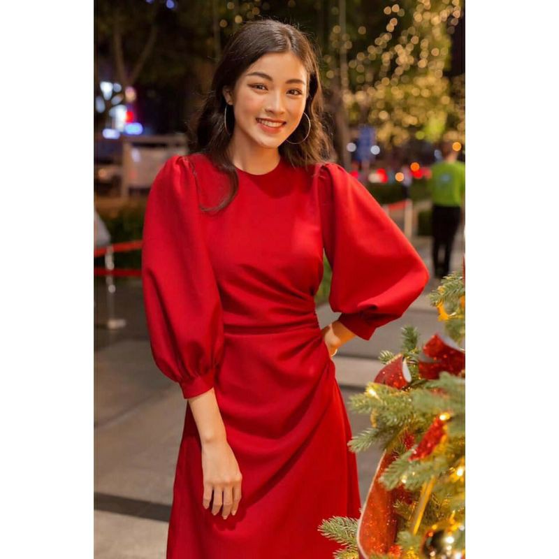 ĐẦM ĐỎ NHÚN EO