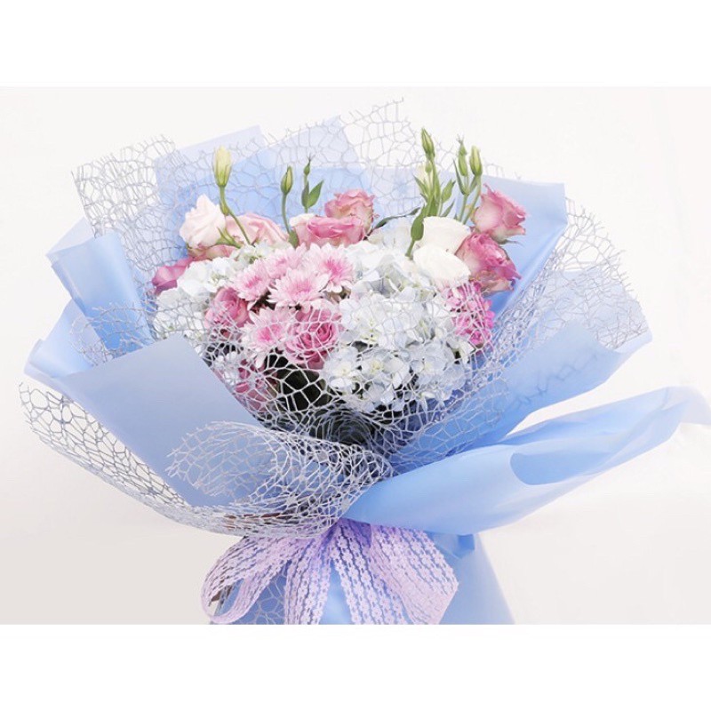 Cuộn lưới nhện- cuộn lưới sợi bó hoa cao cấp