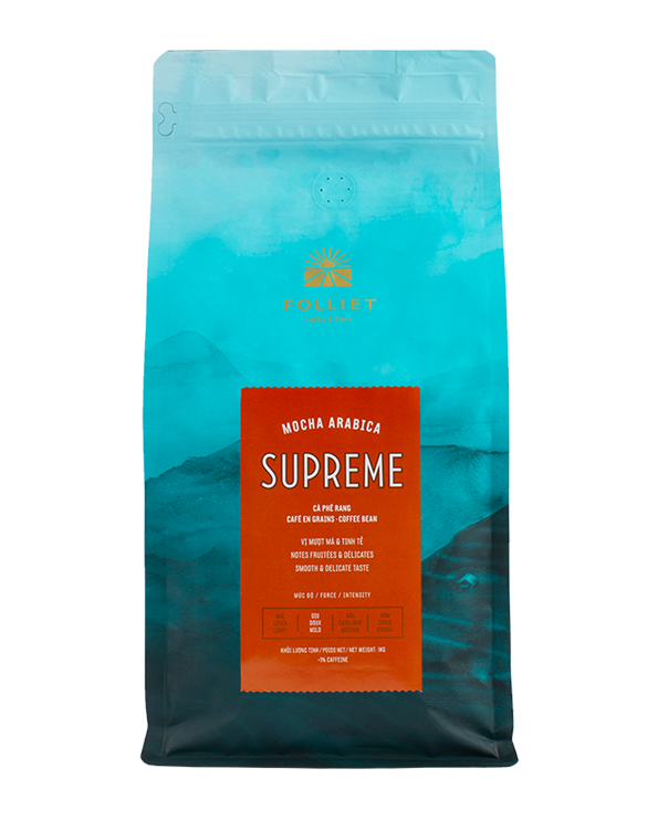 Cà Phê Hạt Supreme Folliet 1KG