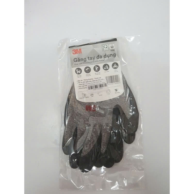 [HCM]Găng Tay Đa Dụng 3M S033004320 (Size M) - Xám