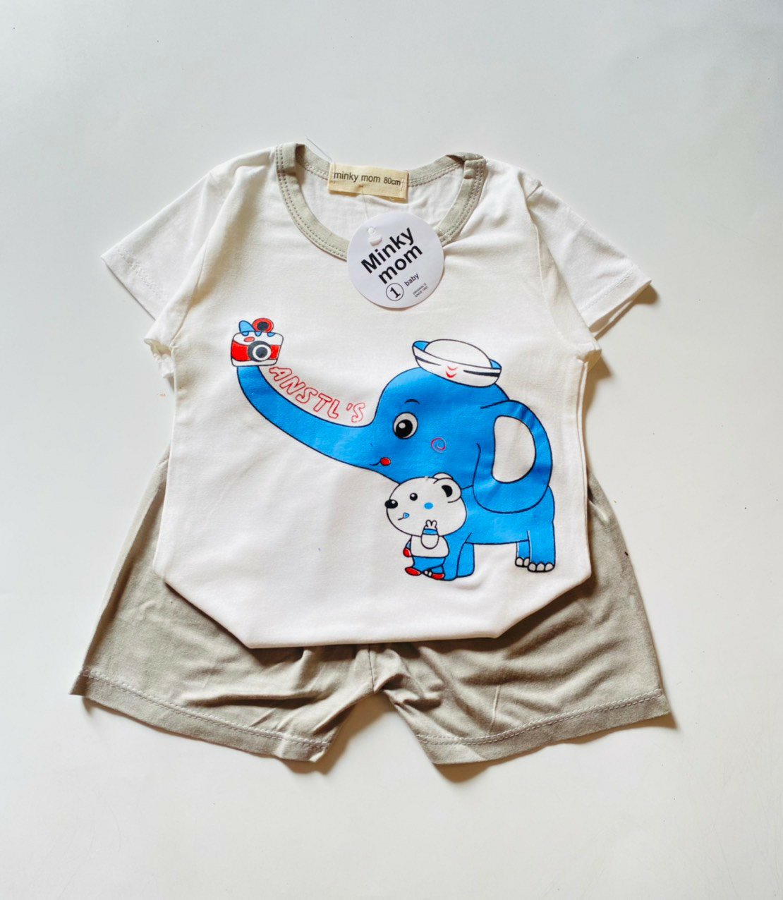 BỘ THUN LẠNH COTTON CHO BÉ (SIZE 6-16KG)