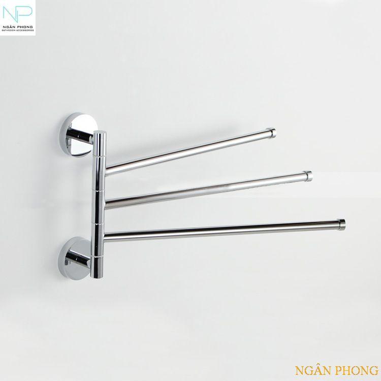 [HCM]THANH TREO KHẮN INOX 201- 3 THANH