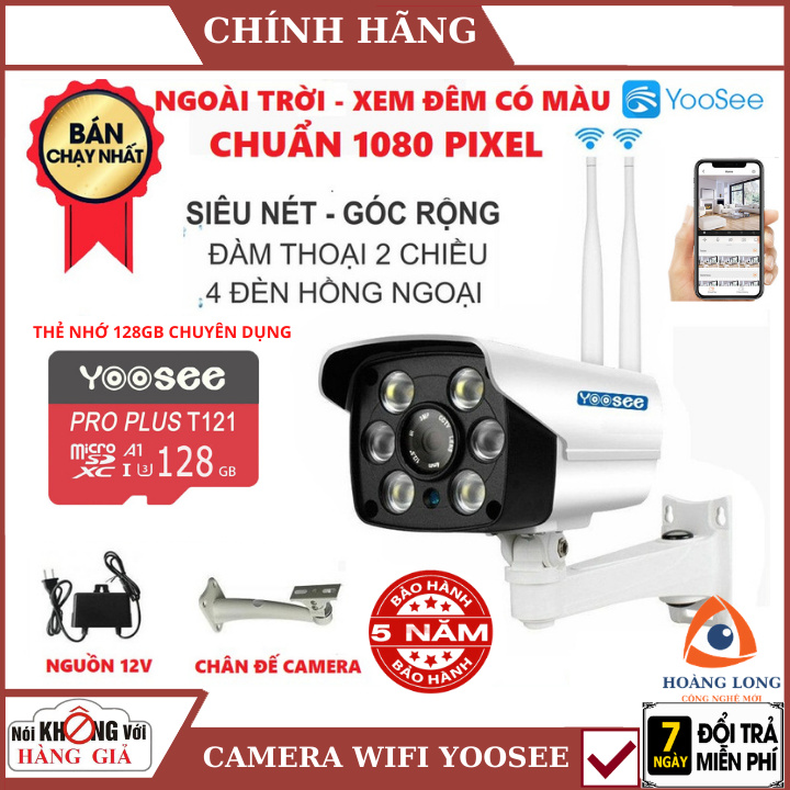 >> BÁO GIÁ CAMERA AN NINH, CAMERA IP WIFI, CAMERA GIÁM SÁT 2 RÂU YOOSEE HÌNH ẢNH RÕ NÉT, GÓC QUAY 360 ĐỘ, ĐÀM THOẠI 2 CHI | Shopee Lazada Sendo Tiki mới nhất 66 (Tùy Chọn Thẻ 128GB Xịn - Bảo hành 5 Năm), Camera Wifi Ngoài Trời Yoosee 6 mắt 2 râu ZQ 26 , Xem đêm có màu, cảm biến chuyển động,đàm thoại song phương, chống nước, camera Ip ngoài trời , camera yoosee , camera mini , camera an ninh