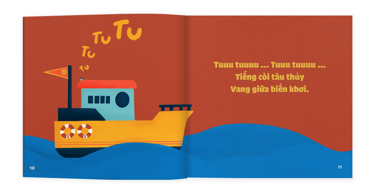 Sách Ehon - Leng Keng - Dành cho trẻ từ 0 - 6 tuổi