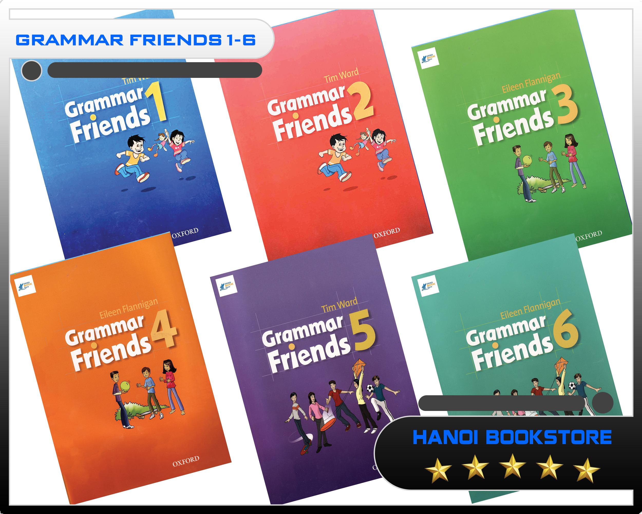 Sách Grammar Friends 1-6 Students Book