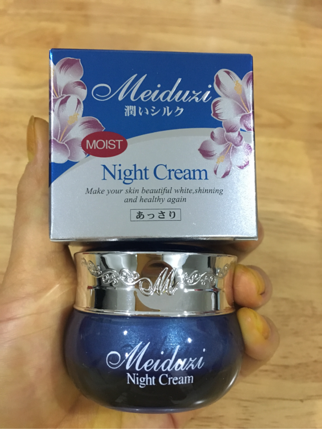 Kem Giảm Nám Thâm Tàn Nhang Meiduzi Night Cream 20g Nhật