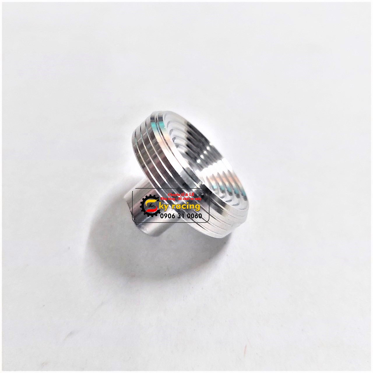 Núm tăng thắng và chốt xỏ đũa thắng zin INOX 304 CNC gắn cho nhiều dòng xe máy