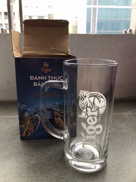 Cốc Thủy Tinh Tiger Beer