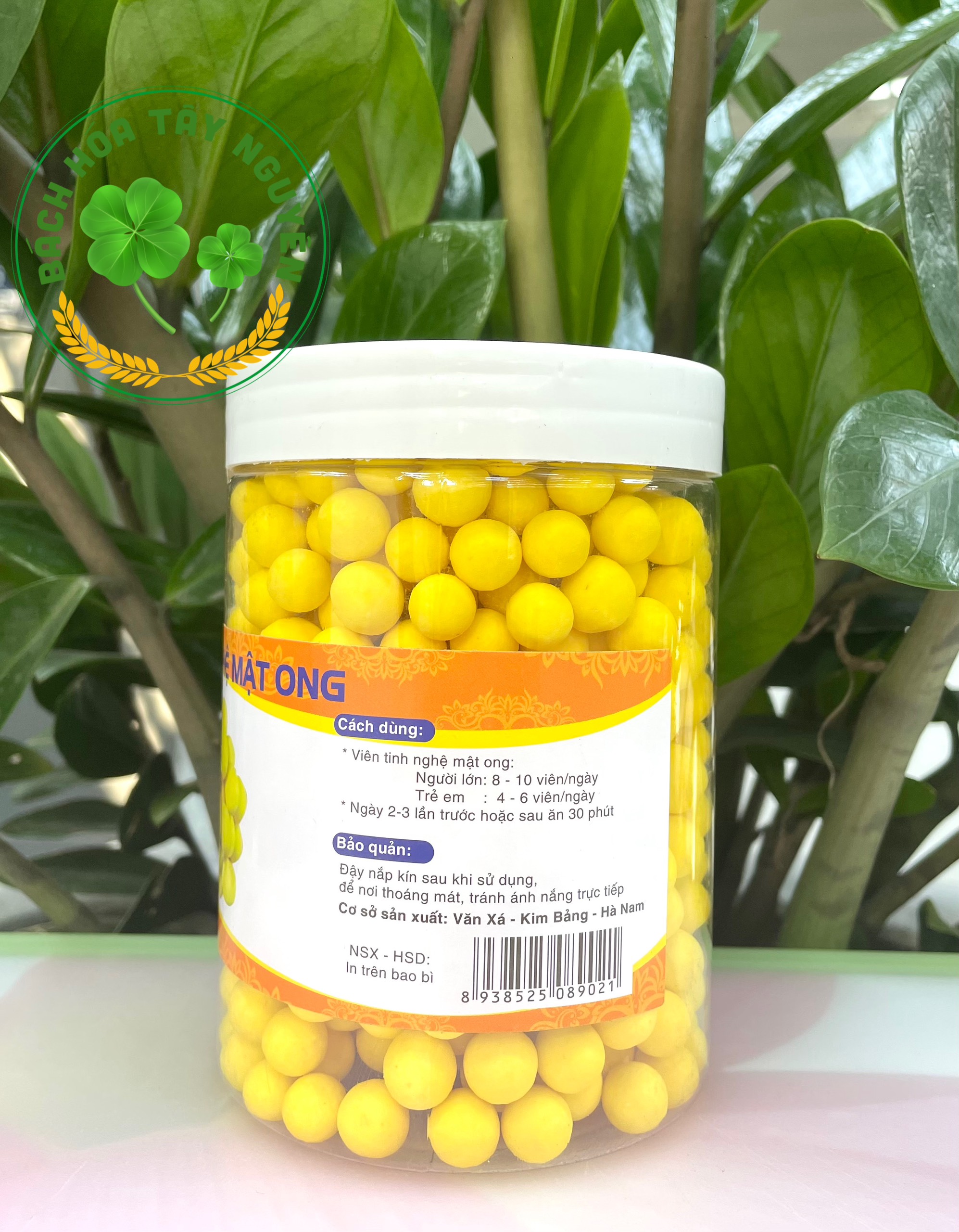Viên Tinh Nghệ Mật Ong - Hộp 500Gr