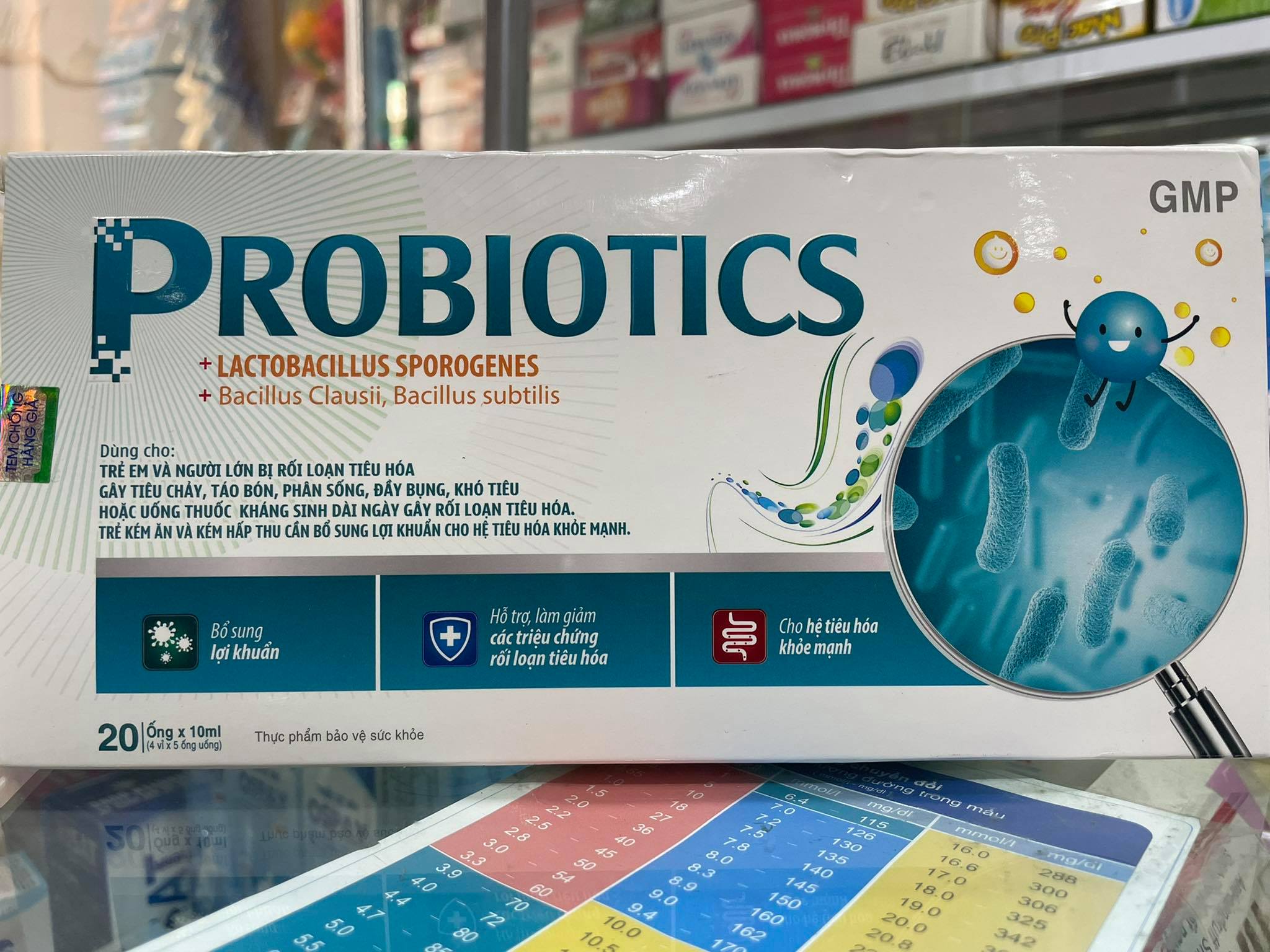 Men Tiêu Hóa Probiotics - Hỗ Trợ Hệ Tiêu Hóa Cải Thiện Hệ Đường Ruột Cho Trẻ (Hộp 20 Ống)