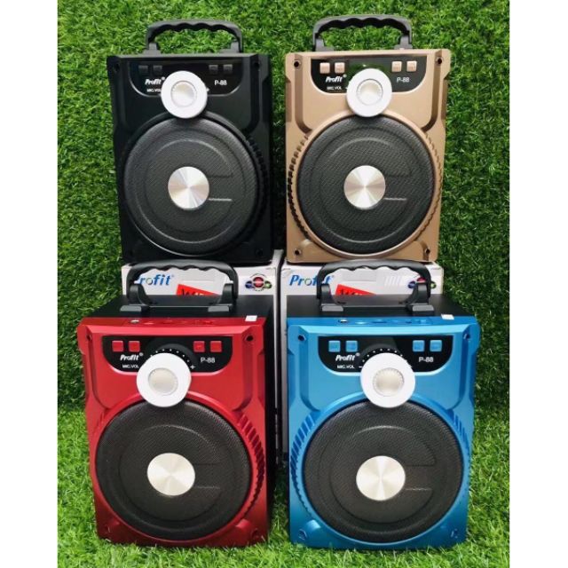 Bluetooth Speaker P88 / P89 /P117/P118Free Karaoke Microphone
