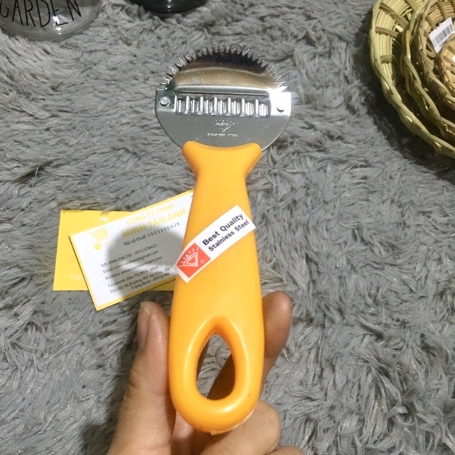 Cây nạo dừa 2 lưỡi /bào rau câu .